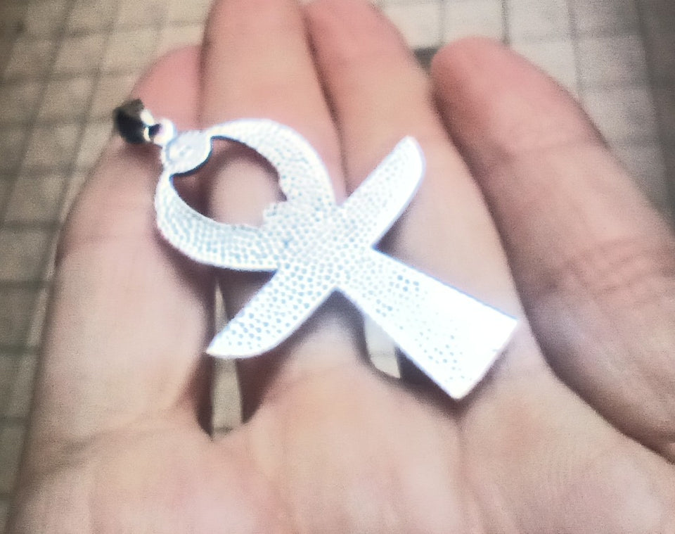 925 Silver Egyptian Ankh Cross A80