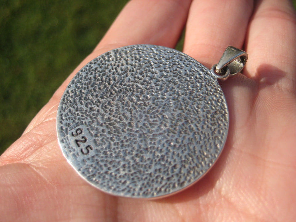 925 Silver King Solomon First Temple Jerusalem Pendant Necklace A1265