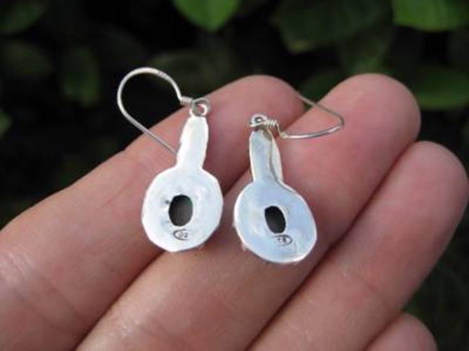 925 Silver Tibetan Turquoise Earrings Earring N3855