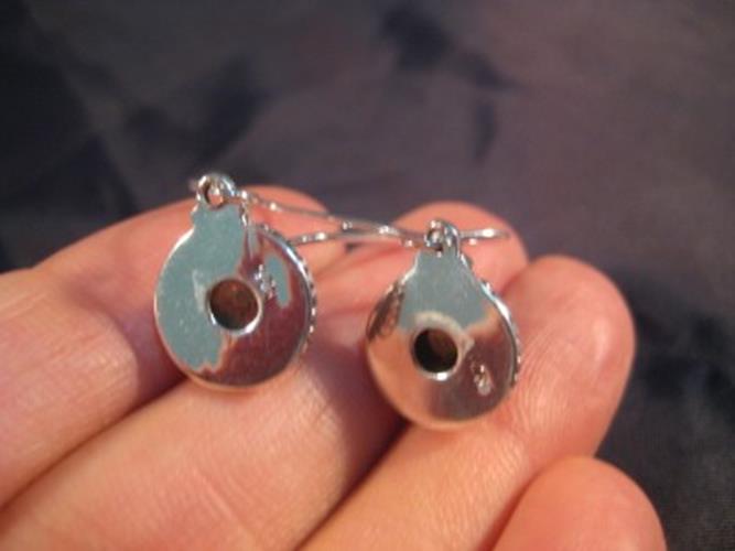 925 Silver Labradorite stone crystal stone earrings N69778
