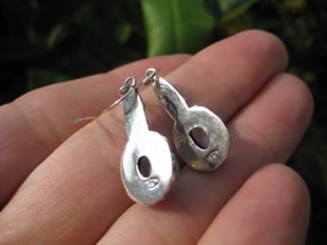 925 Silver Moonstone pair Earrings Earring N4866