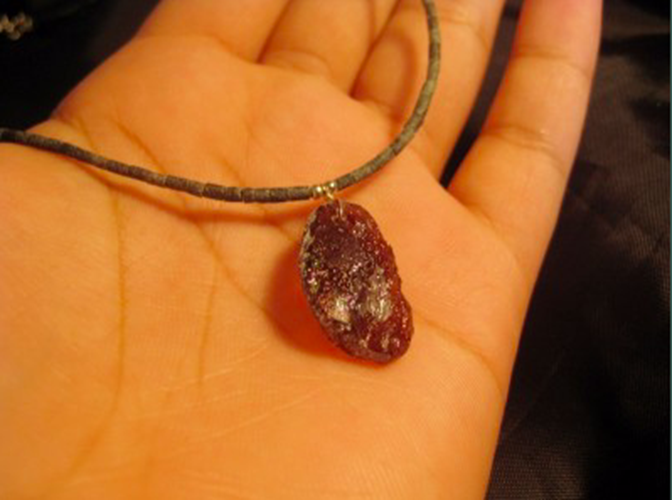 925 Silver Roman Glass necklace black jade spacer beads Afghanistan 1500 yrs N24