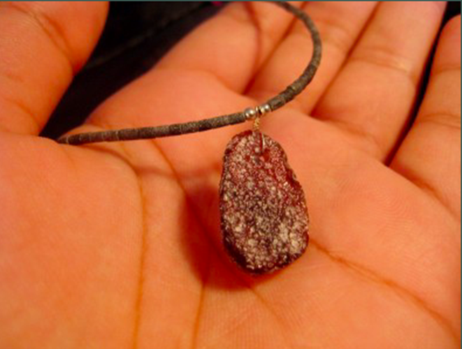 925 Silver Roman Glass necklace black jade spacer beads Afghanistan 1500 yrs N24