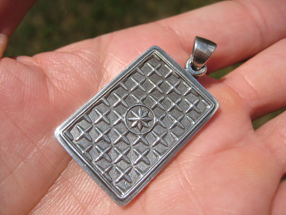 925 Silver King of Spades Card Game Cards Pendant
