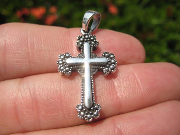 925 Silver Christian Cross  Pendant
