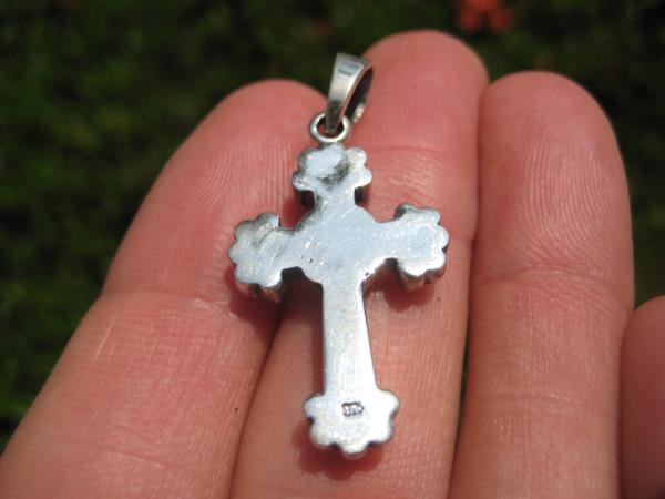 925 Silver Christian Cross  Pendant