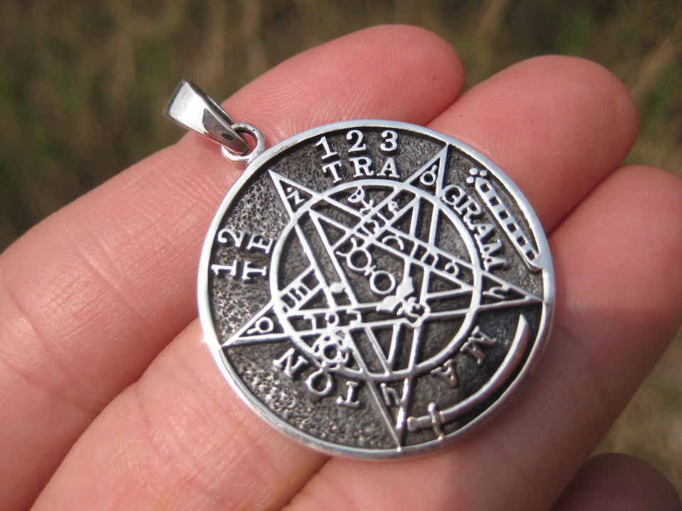 925 Silver Pentagram Pentacle Pendant