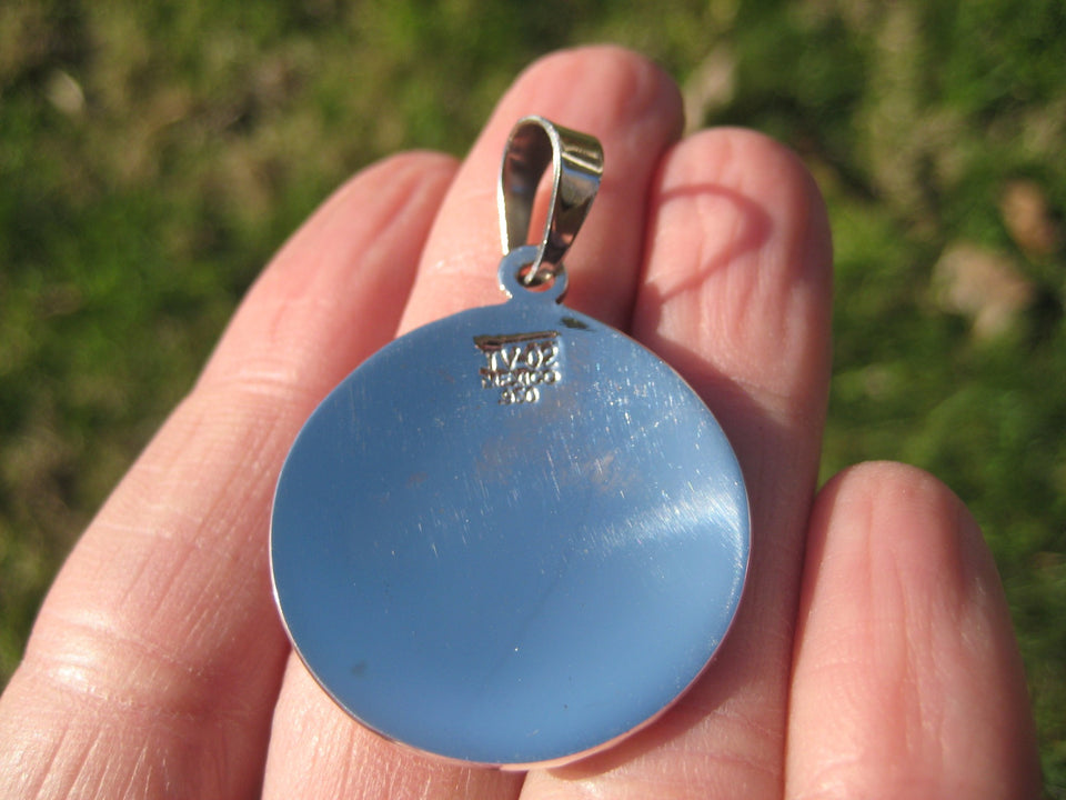 950 Silver Mayan Calendar  Taxco Mexico N3774