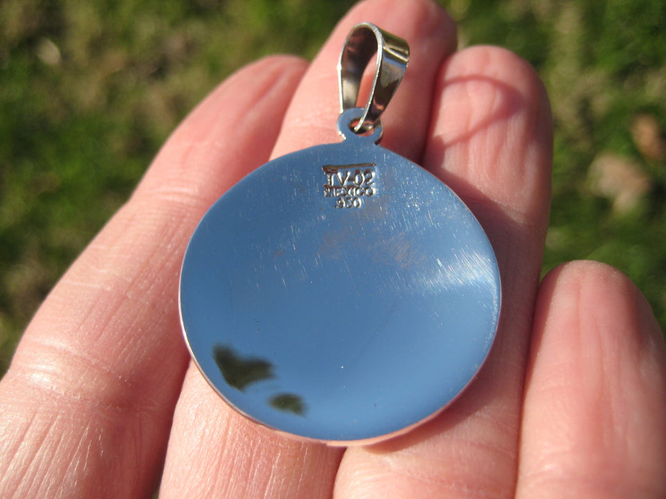 950 Silver Mayan Calendar  Taxco Mexico N3774