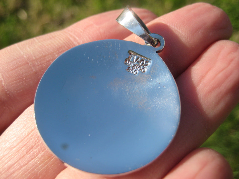 950 Silver Mayan Calendar  Taxco Mexico N3774