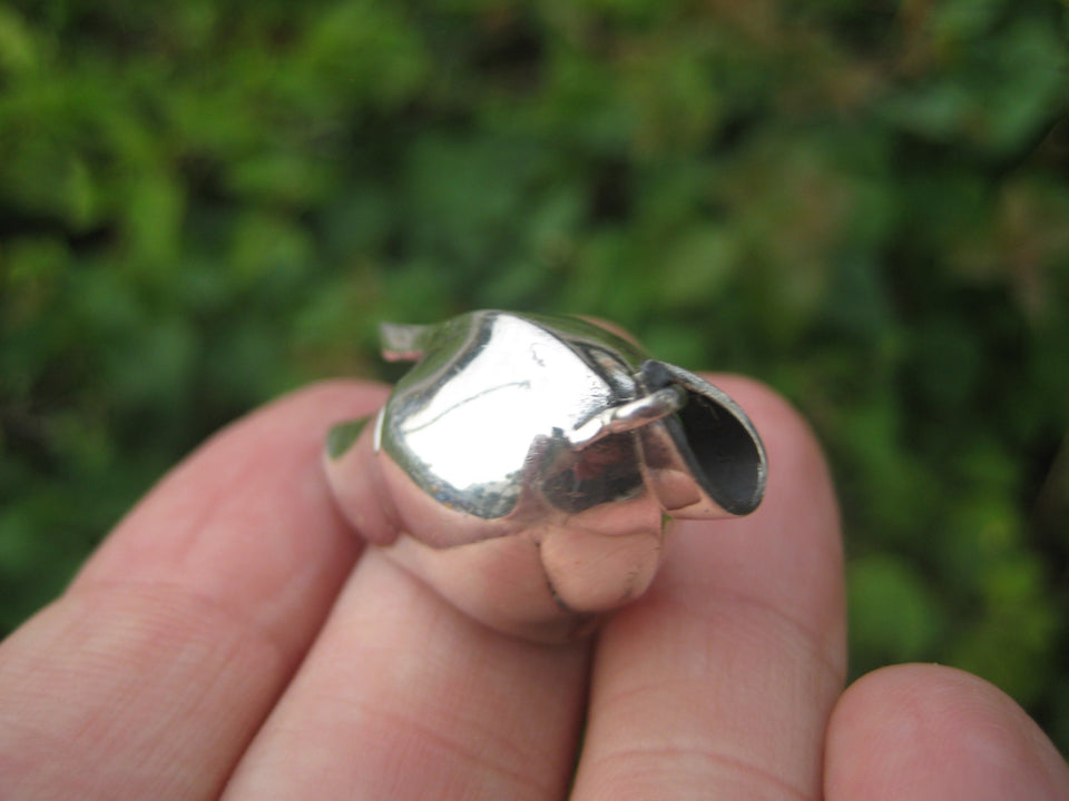 925 Silver Ancient  Roman Gladiator Greek Spartan soldiers Helmet Pendant A2745