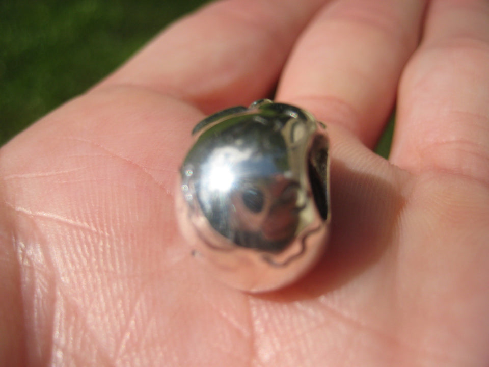 925 Silver Skull Pendant Necklace A2759