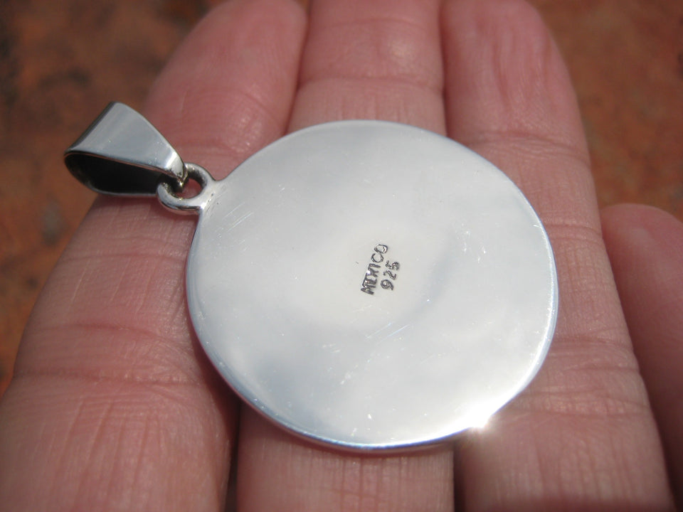 925 Silver Mayan Calendar Taxco Mexico A27551