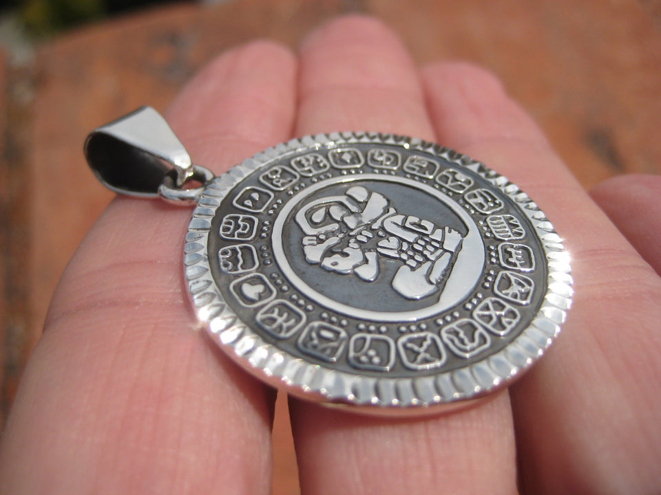 925 Silver Mayan Calendar Taxco Mexico A27551