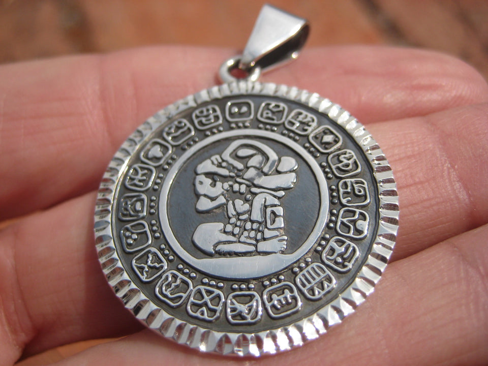925 Silver Mayan Calendar Taxco Mexico A27551