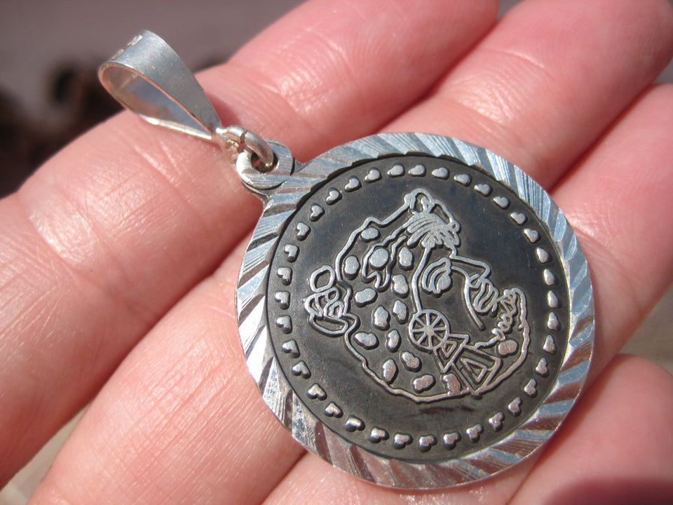 925 Silver Maya Pendant A165
