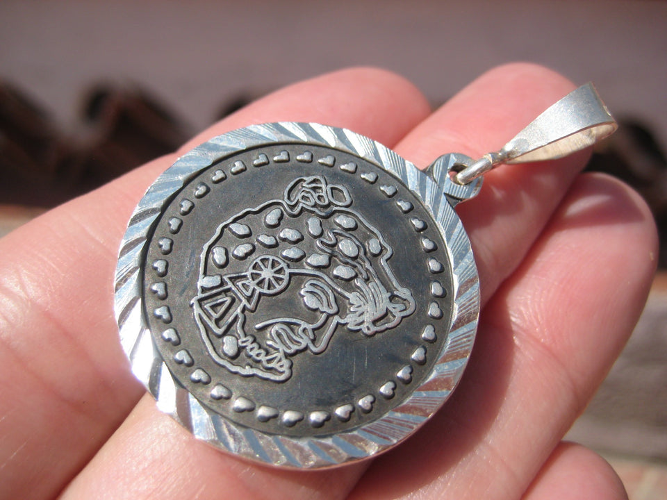 925 Silver Maya Pendant A165