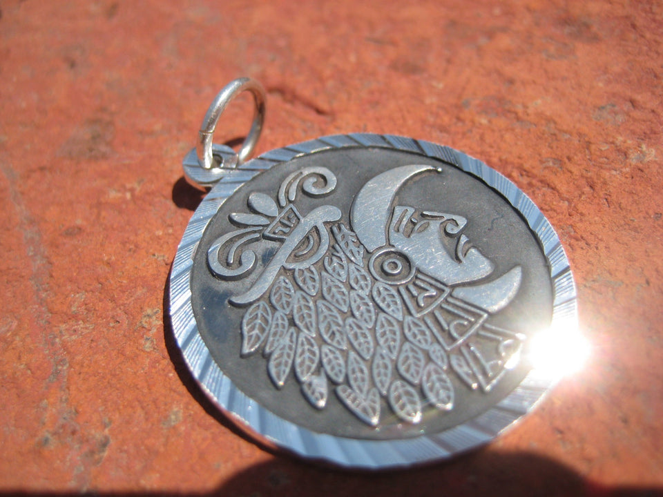 925 Silver Maya Pendant A165