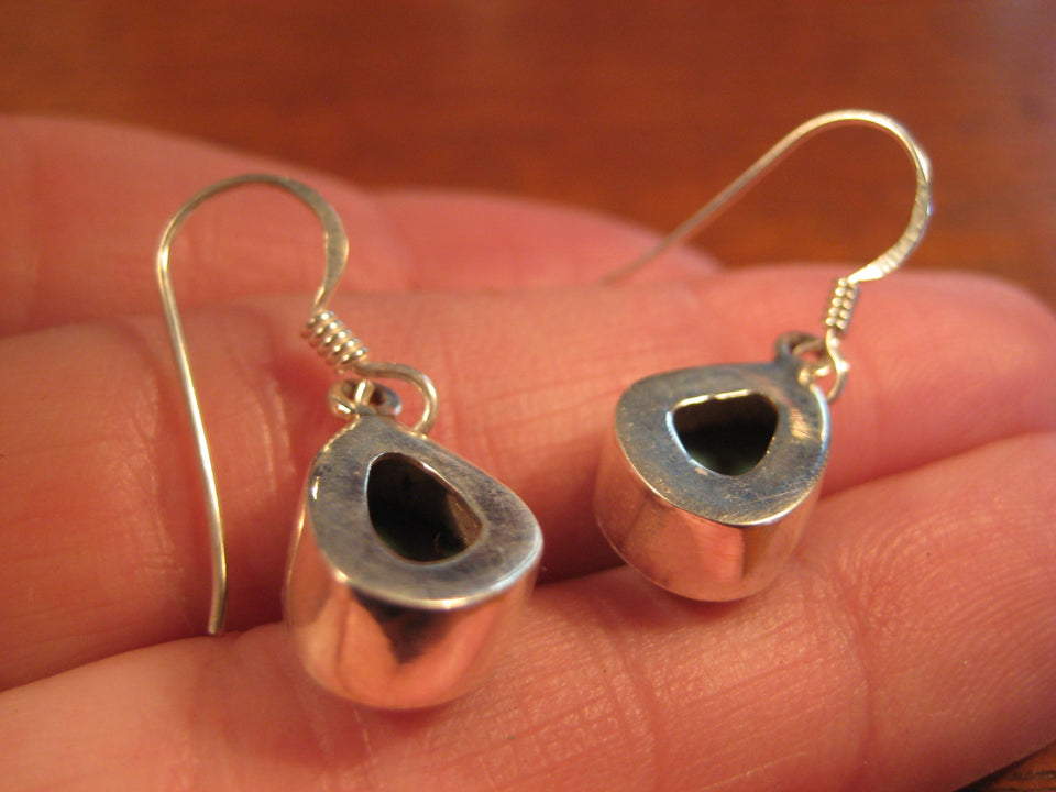 925 Silver Tibetan Turquoise Earrings Earring jewelry Nepal himalayan art A912