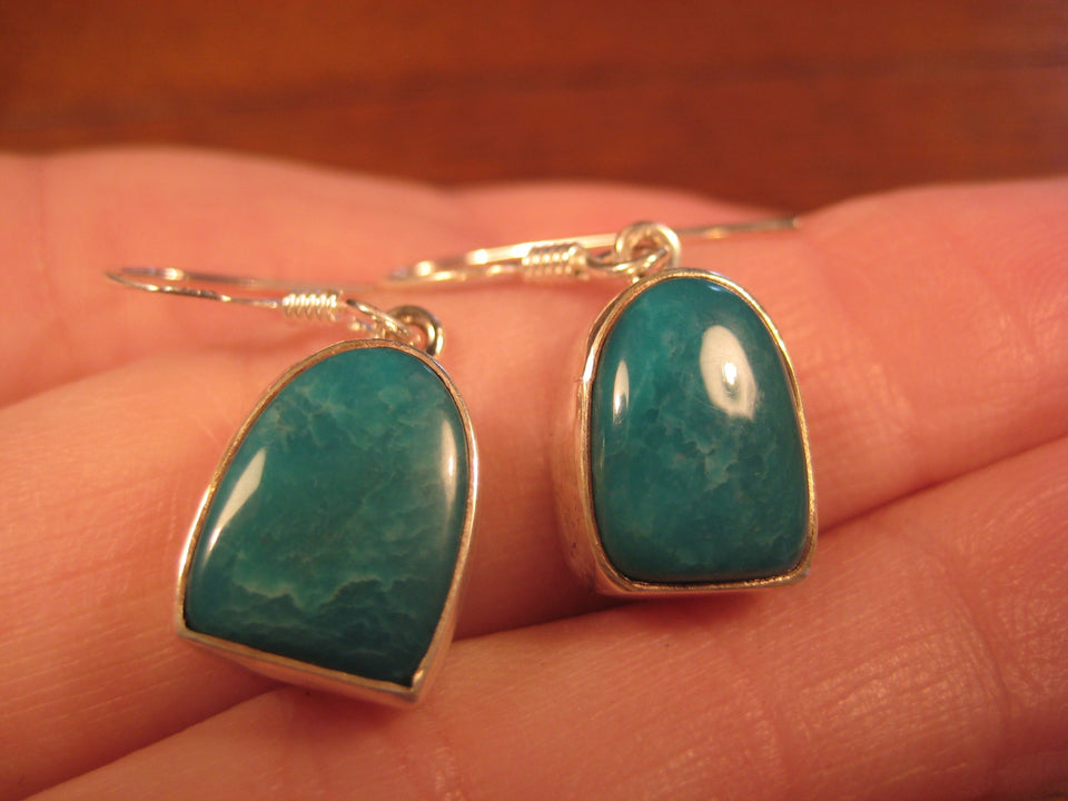 925 Silver Tibetan Turquoise Earrings Earring jewelry Nepal himalayan art A876