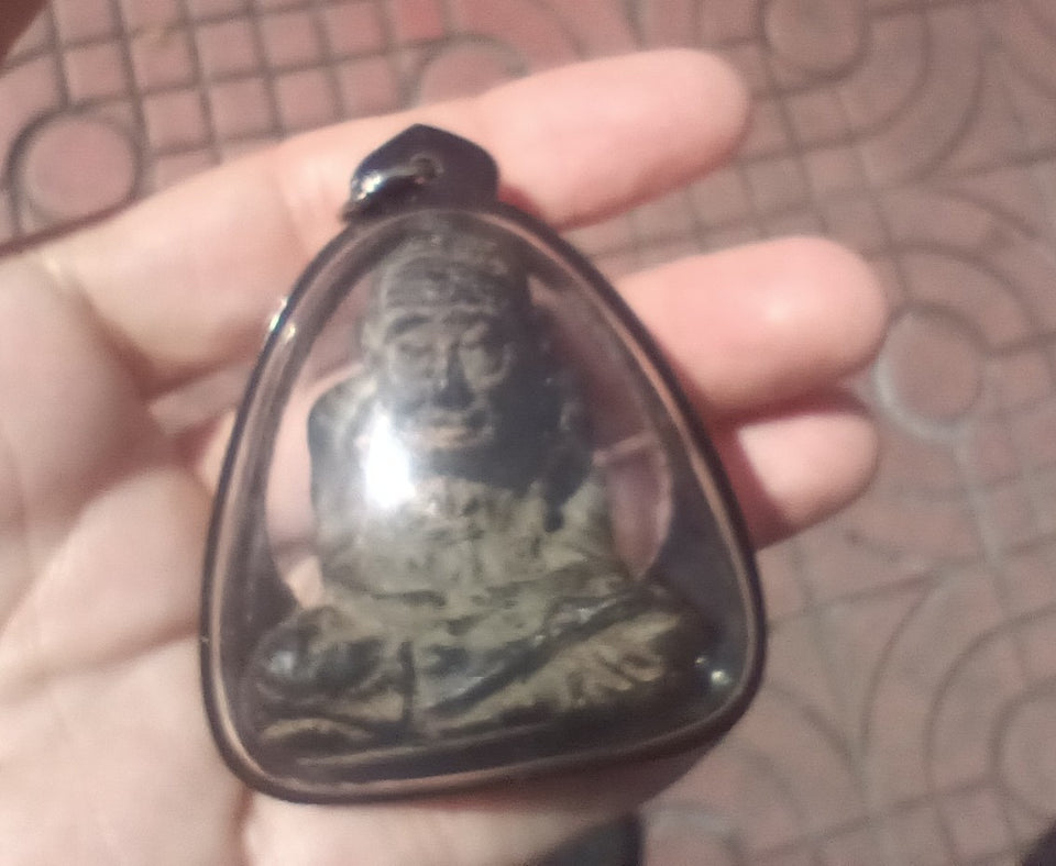 Ruisi Monk amulet pendant Bangkok Thailand un924