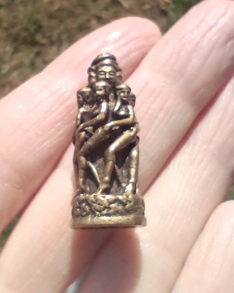 Five face Buddha statue amulet Bangkok Thailand ch53