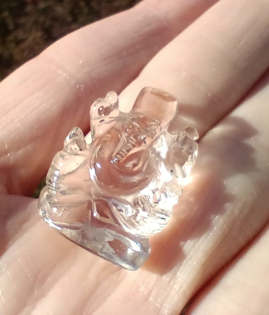 Natural Quartz Crystal Ganesh CH6221