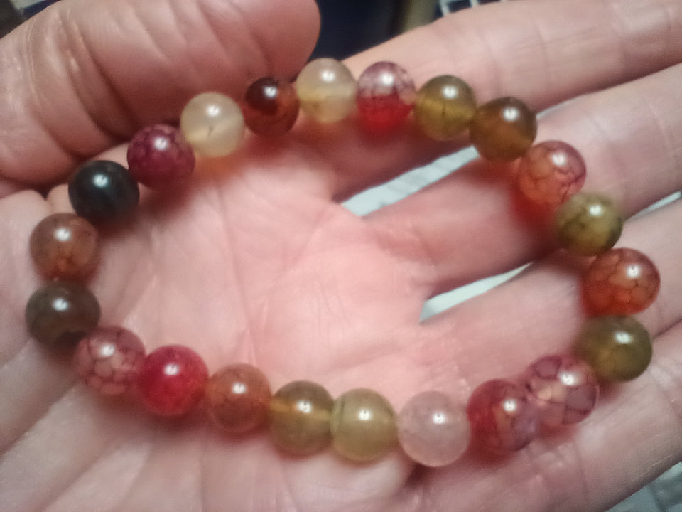 Natural Tourmaline bead bracelet