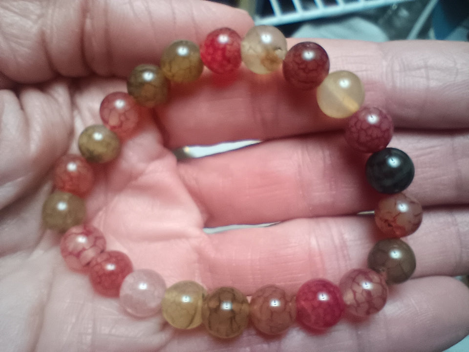 Natural Tourmaline bead bracelet