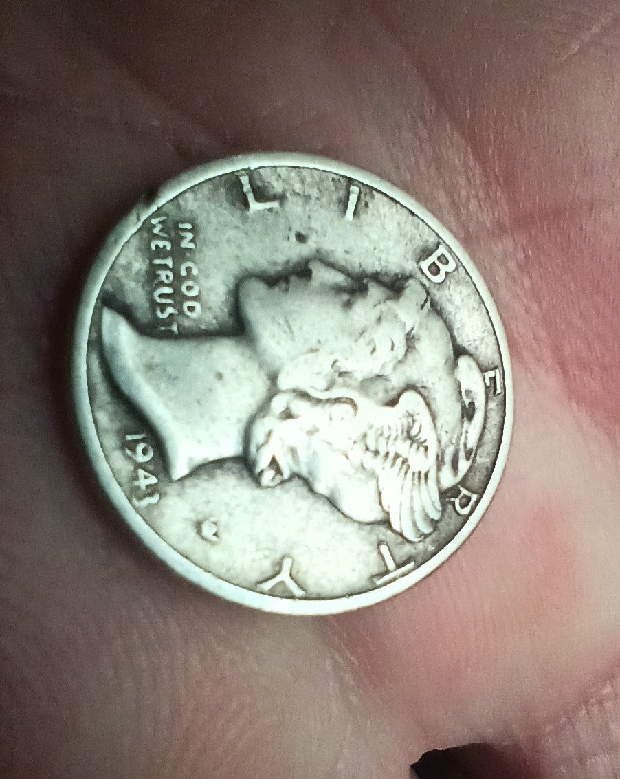 1943 Silver Mercury dime CH57