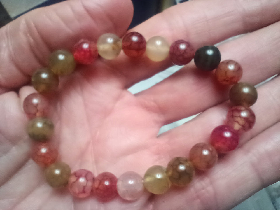 Natural Tourmaline bead bracelet