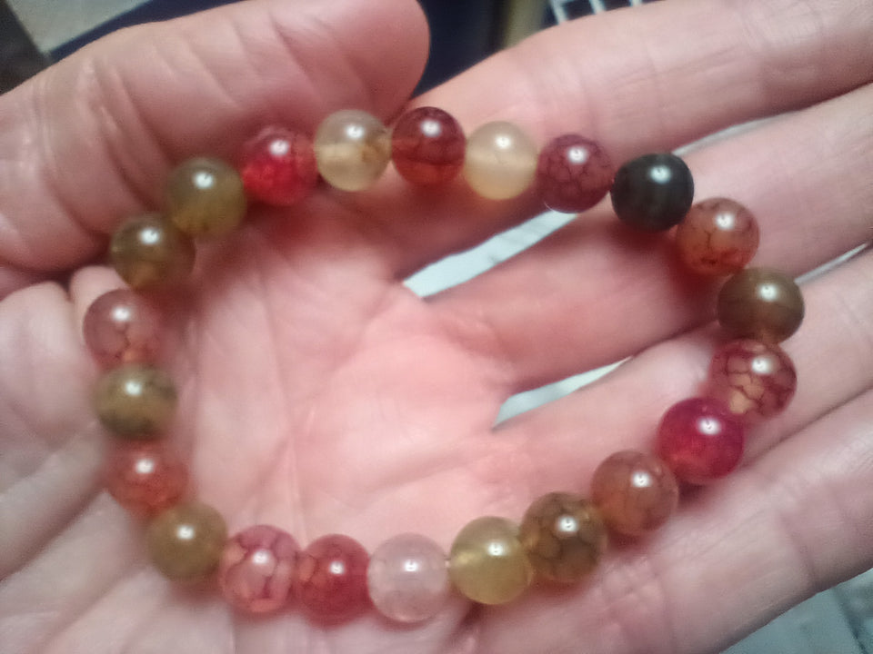 Natural Tourmaline bead bracelet