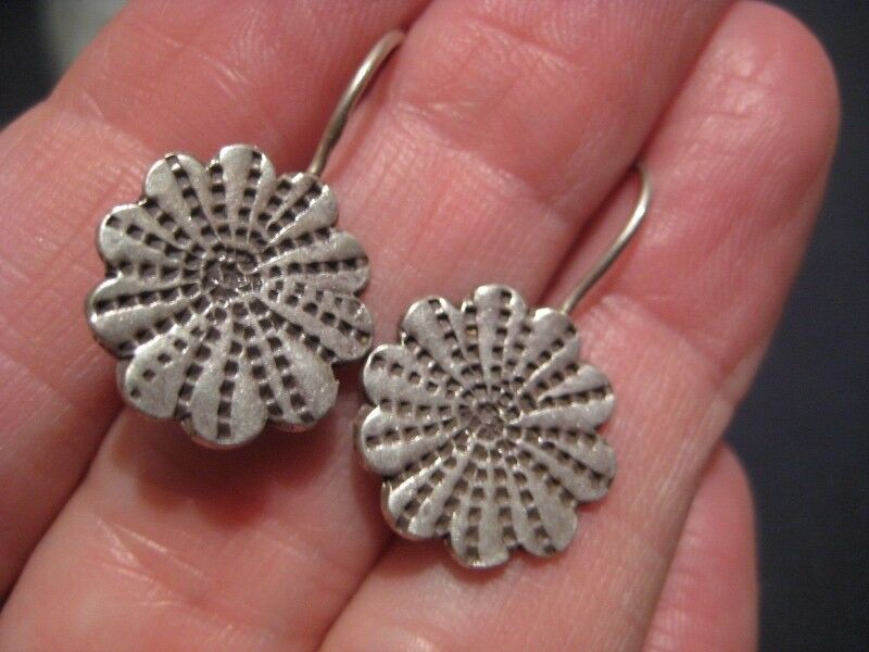 999 Pure Silver hill Tribe earrings earrings ear ring Northern Thailand N2744