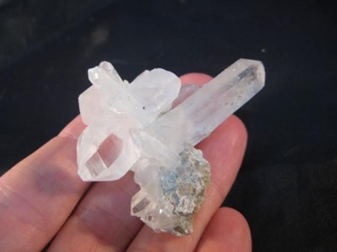 Natural Quartz stone mineral rock crystal matrix Afghanistan specimen T N2955