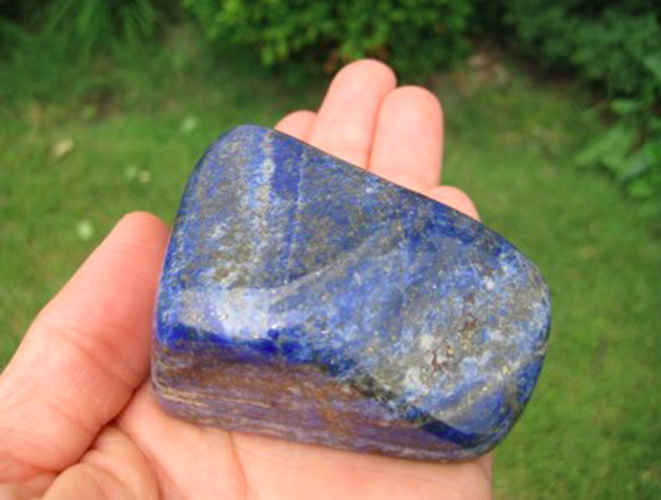 Afghanistan Deep Blue Lapis Lazul Lazuli Crystal stone rock chunk mineral A5N8