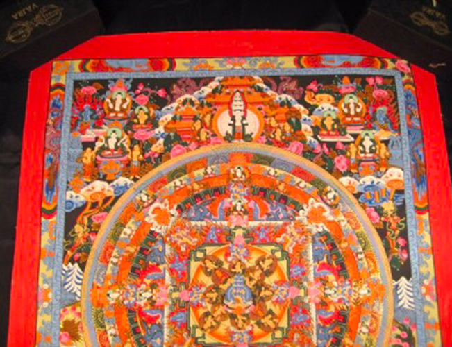 Buddha Mandala Thangka Thanka Painting Nepal Art AN255