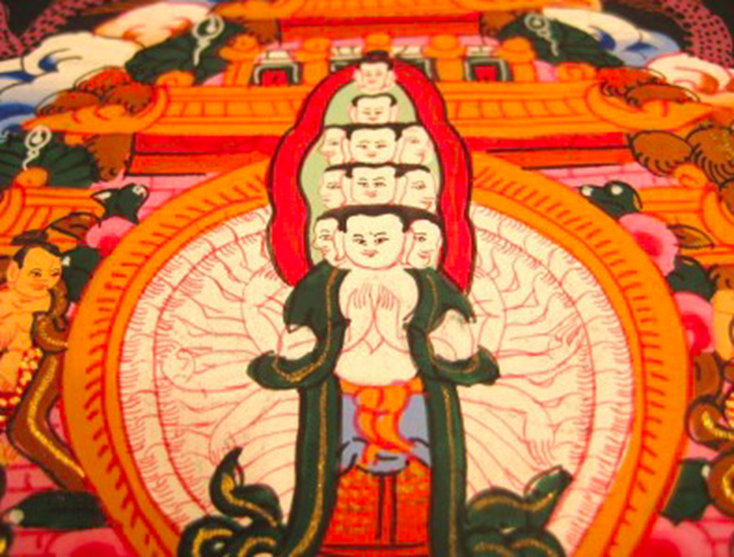 Buddha Mandala Thangka Thanka Painting Nepal Art AN255