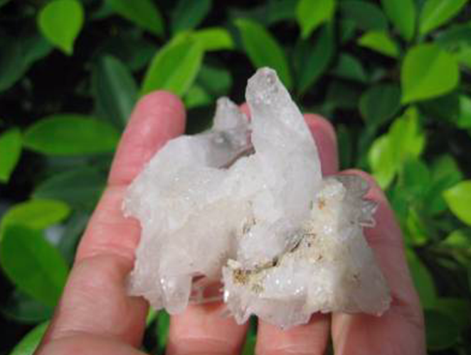 Natural Quartz stone mineral rock crystal specimen Afghanistan AN1625