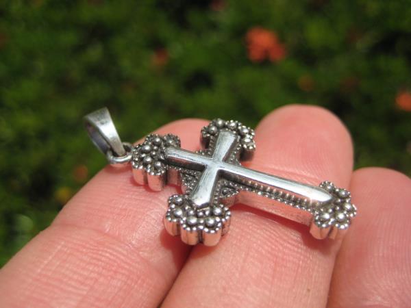 925 Silver Christian Cross  Pendant
