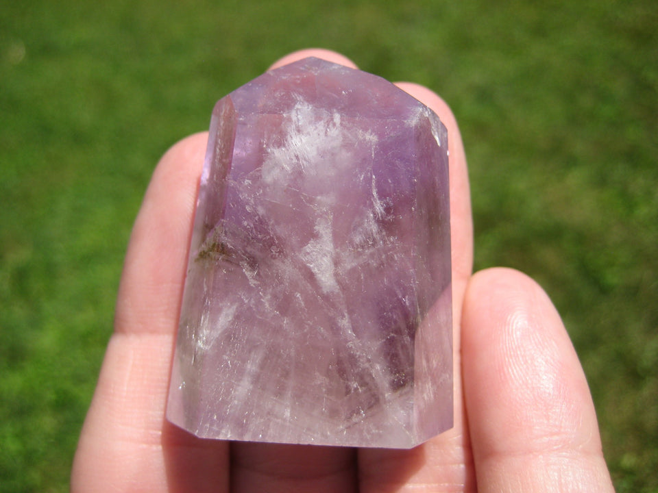 Natural Amethyst Stone Crystal Point A2665