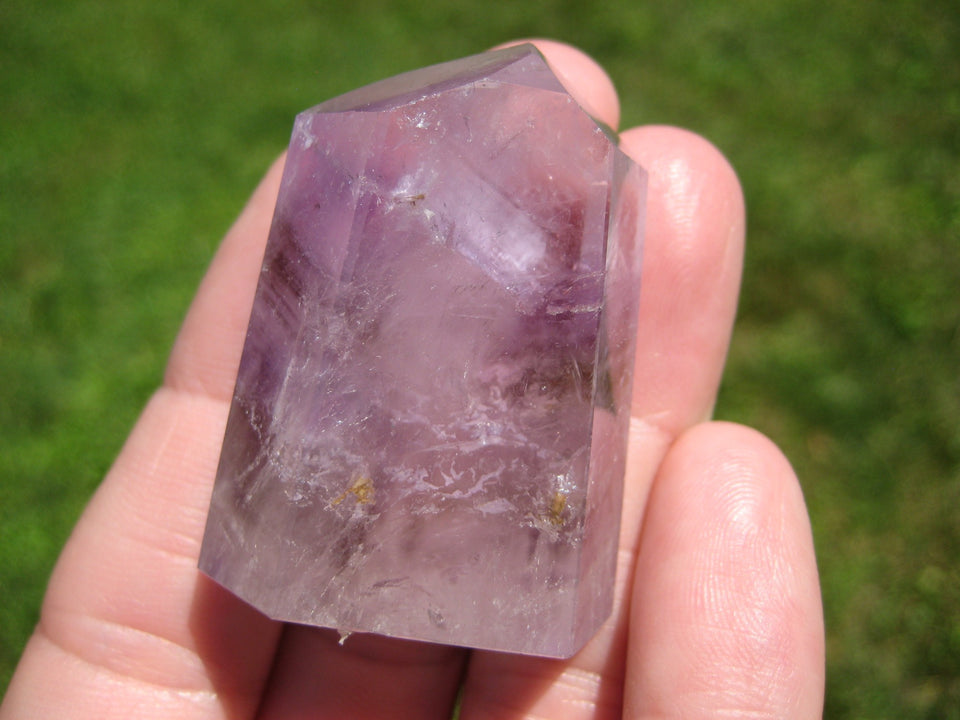 Natural Amethyst Stone Crystal Point A2665