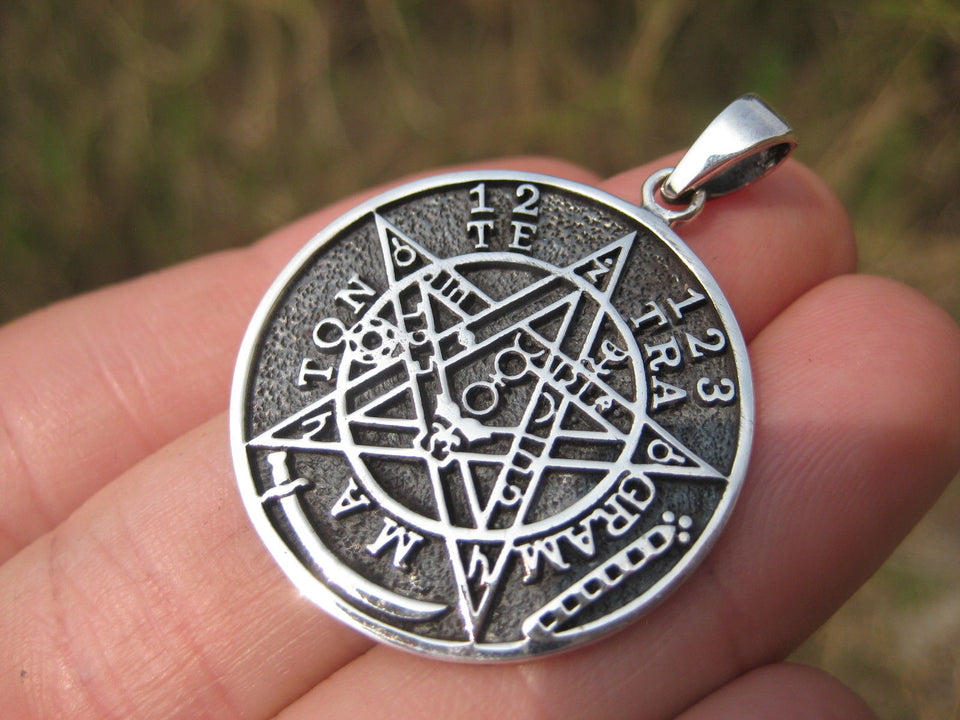 925 Silver Pentagram Pentacle Pendant