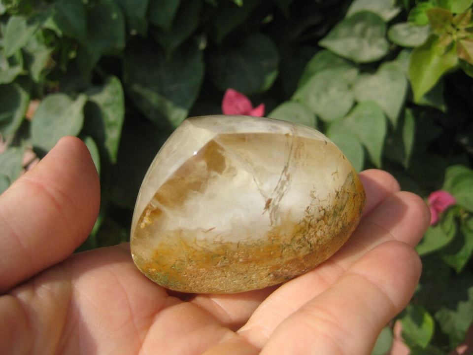 Natural Quartz Crystal Super cotton cloud mineral stone specimen N364
