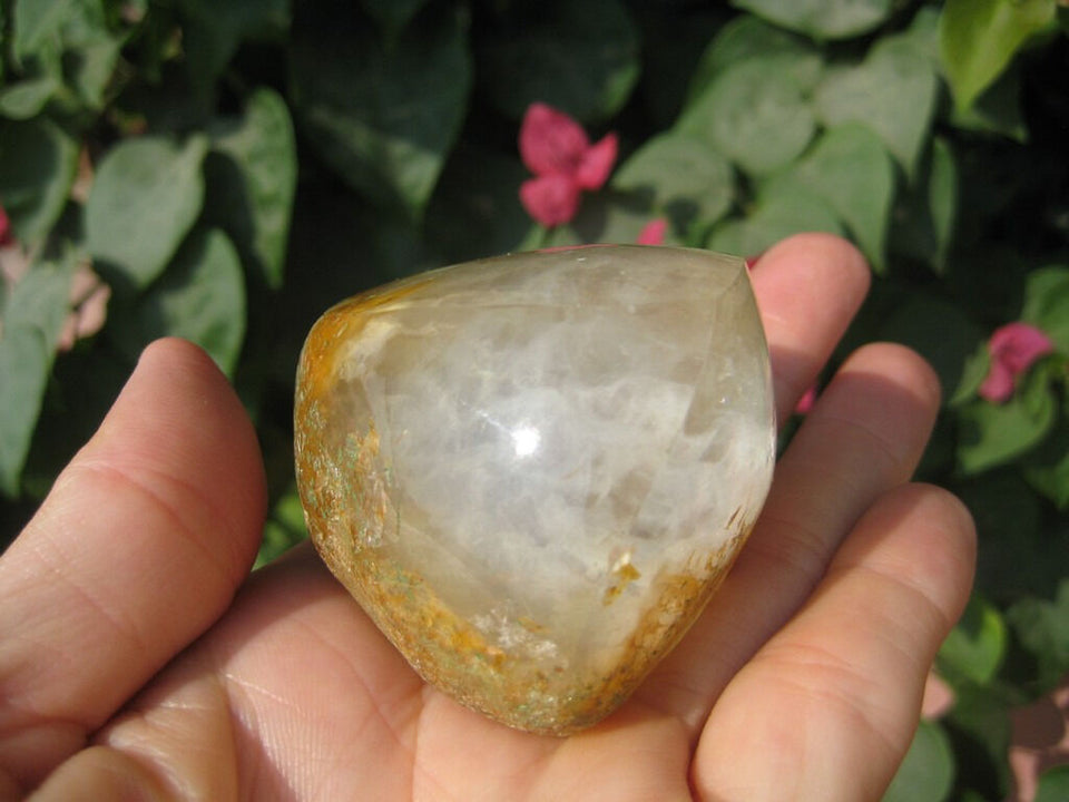 Natural Quartz Crystal Super cotton cloud mineral stone specimen N364