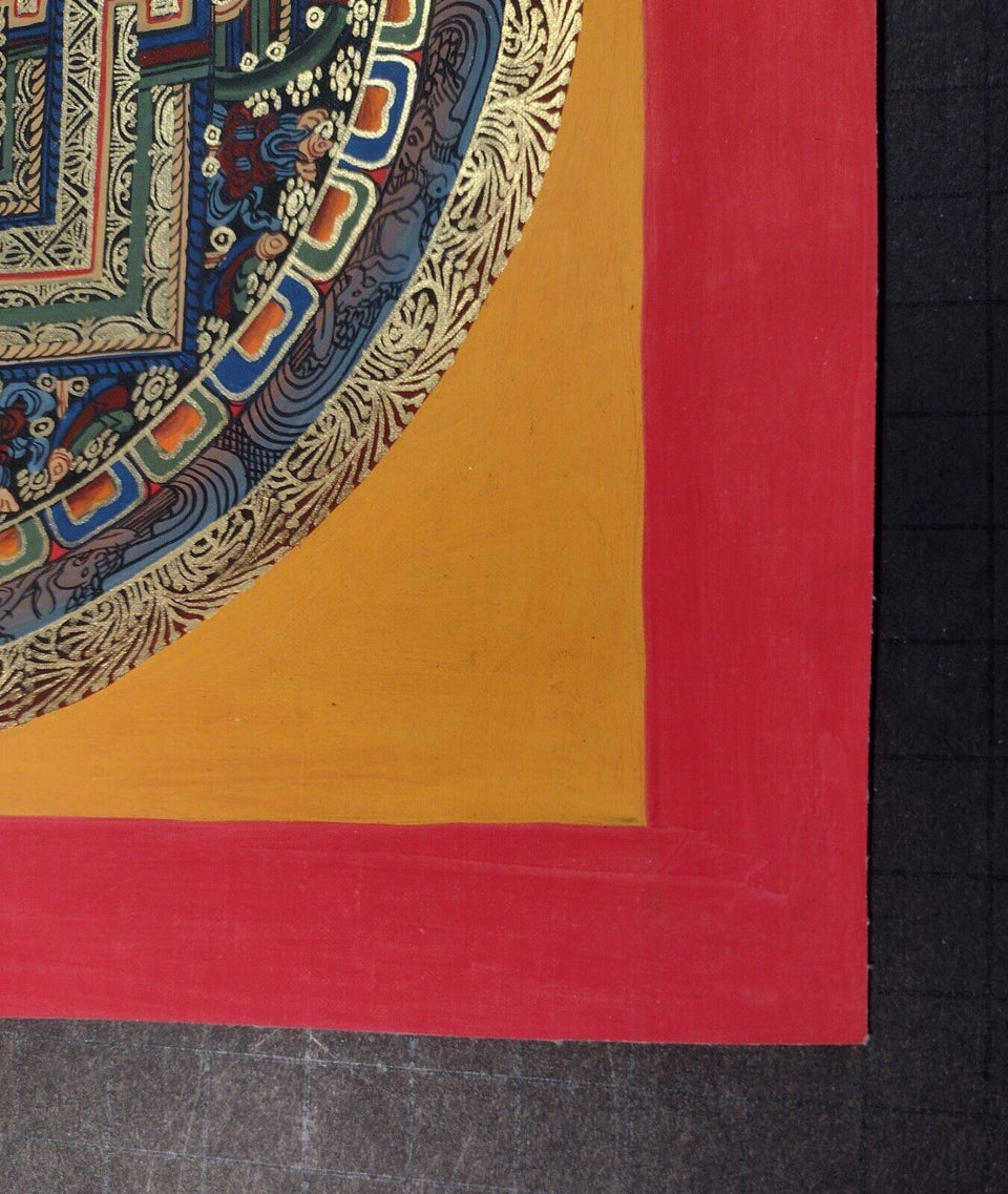 Viswa Vajra Thangka Painting Nepal CH873