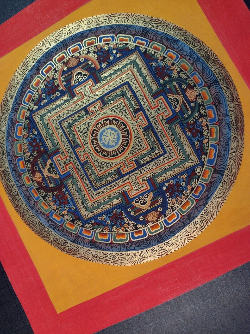 Viswa Vajra Thangka Painting Nepal CH873