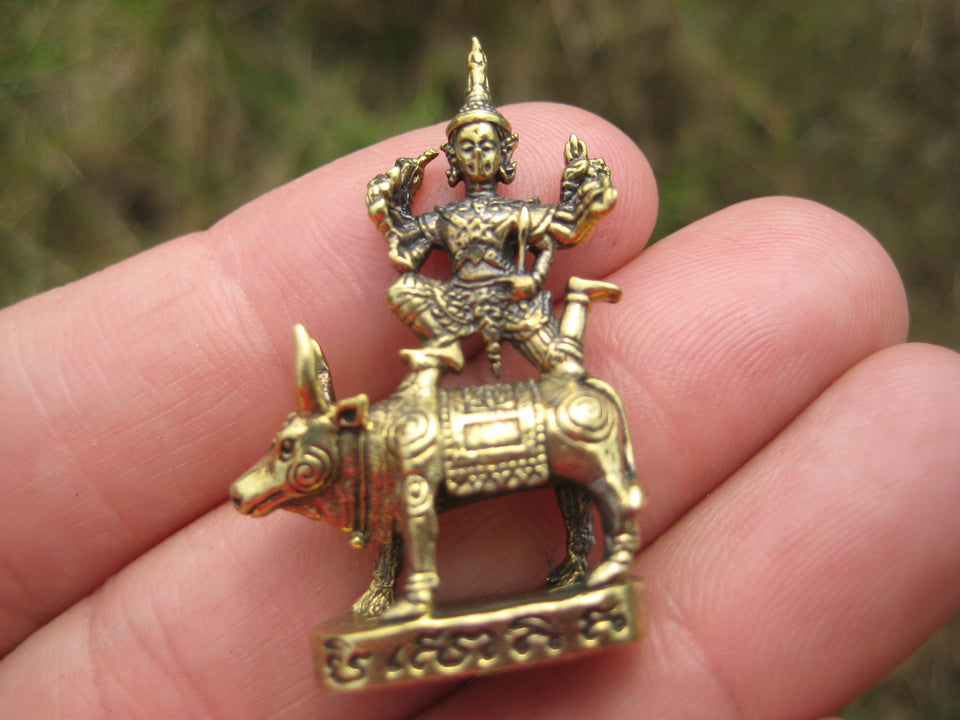 Krishna, Shiva, Kali, Avalokiteshvara Tantric Deity Statue Amulet A5