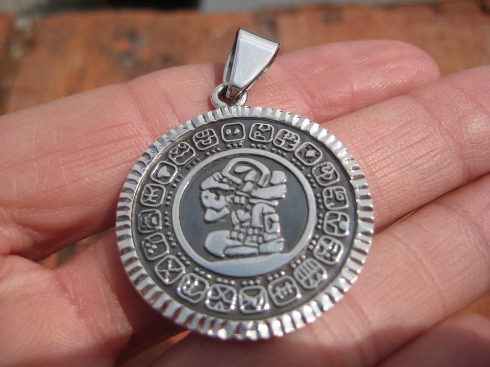 925 Silver Mayan Calendar Taxco Mexico A27551